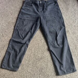 American Eagle Black Mom Jeans